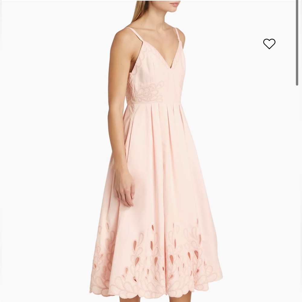 Cinq à Sept Pink Cotton Dress